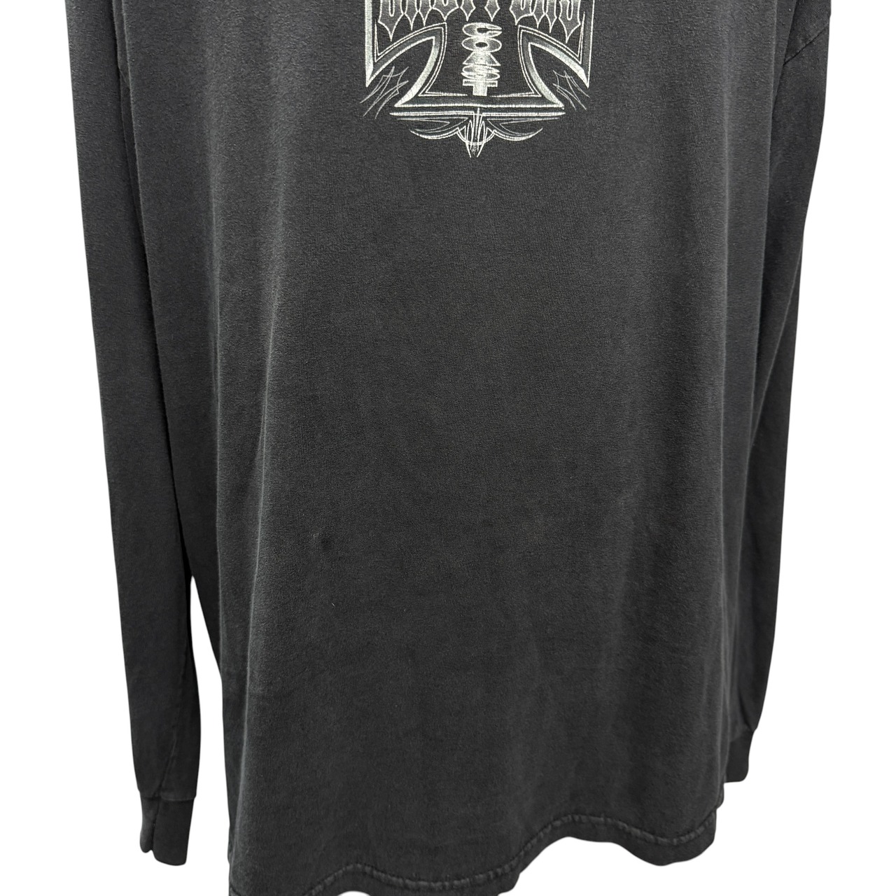 【WEST COAST CHOPPERS】ウエストコーストチョッパーズ "IRON CROSS & LOGO" ロングスリーブTシャツ