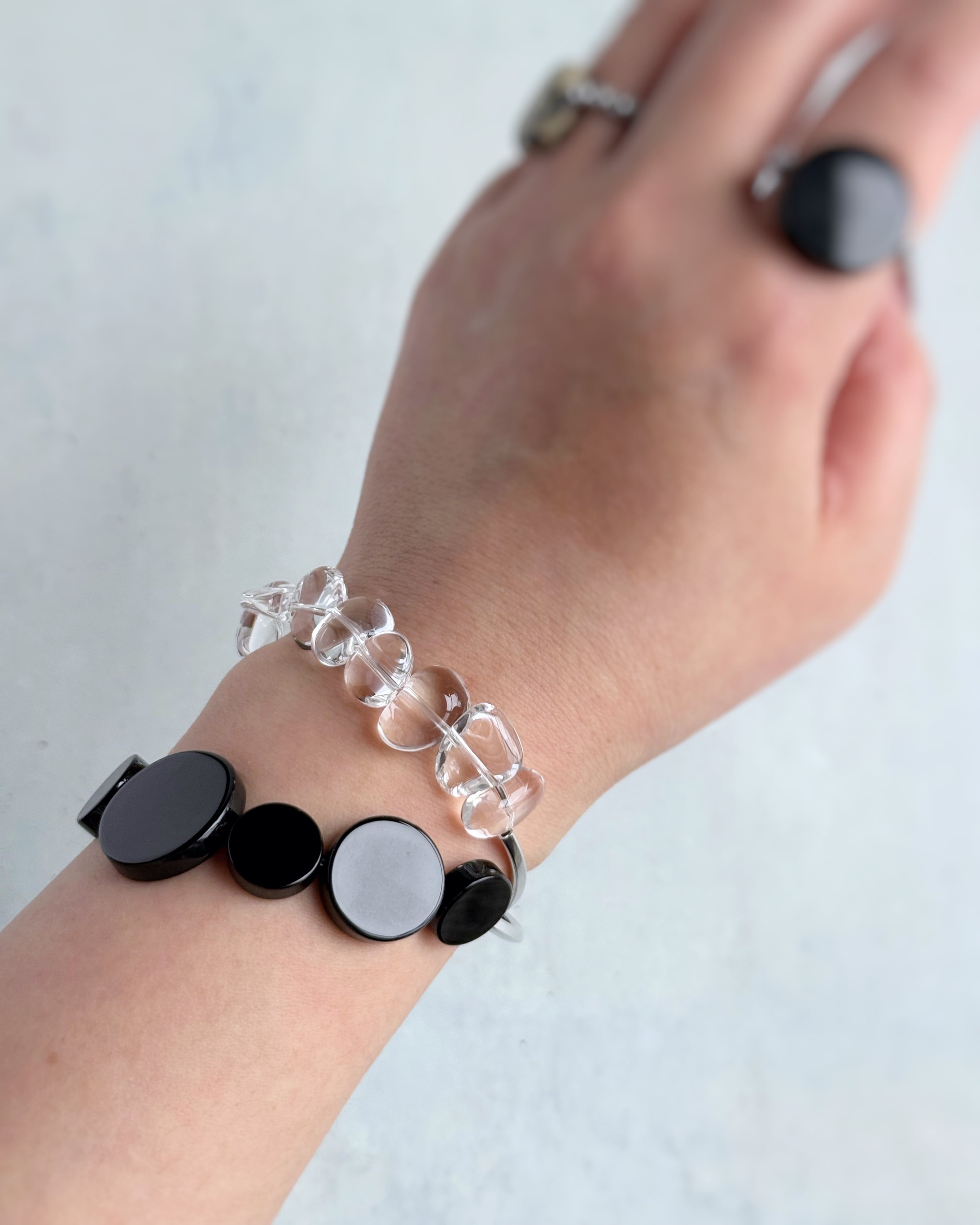 layered bracelet(モノトーン)