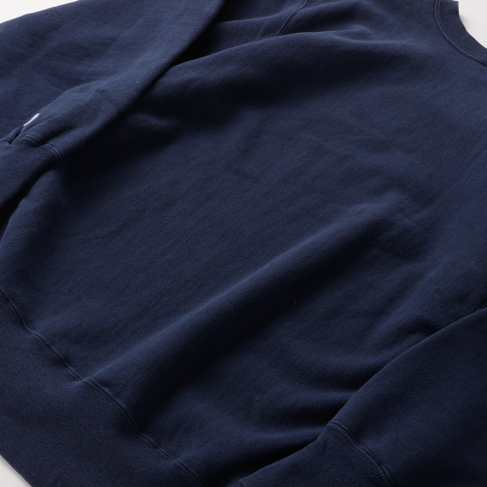 希少】90s champion Reverse Weave fade navy Vintage sweat made in