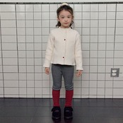 ロア / ROA / 配色レギンス / 韓国子供服 / キッズ / 26winter〖取寄〗*XXS~XL*
