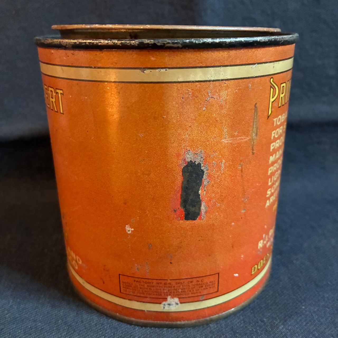 プリンスアルバート　タバコ缶　T-183