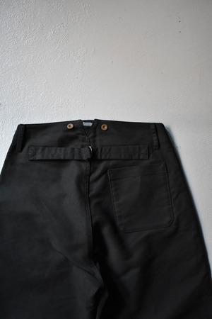“NEW“ MOLESKIN“ FRENCH CHINA STYLE WORK PANTS“ “BLACK“