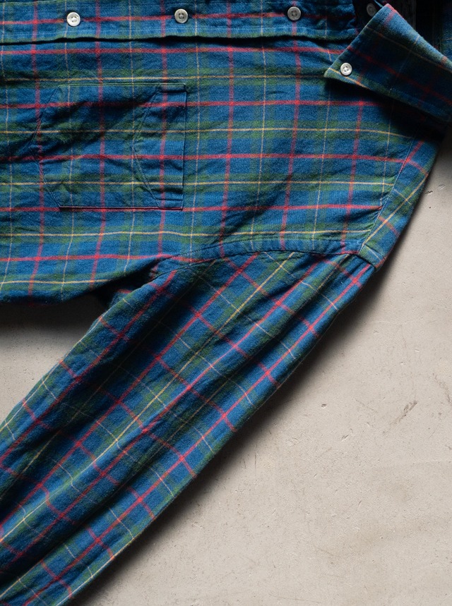 "GANT RUGGER" used Indigo oxford BD shirt