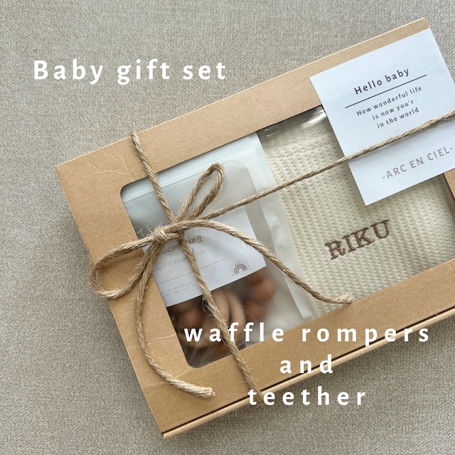 人気No.1！　Baby gift set [3item]