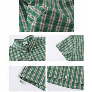 Stripe open collar camp shirt 1455