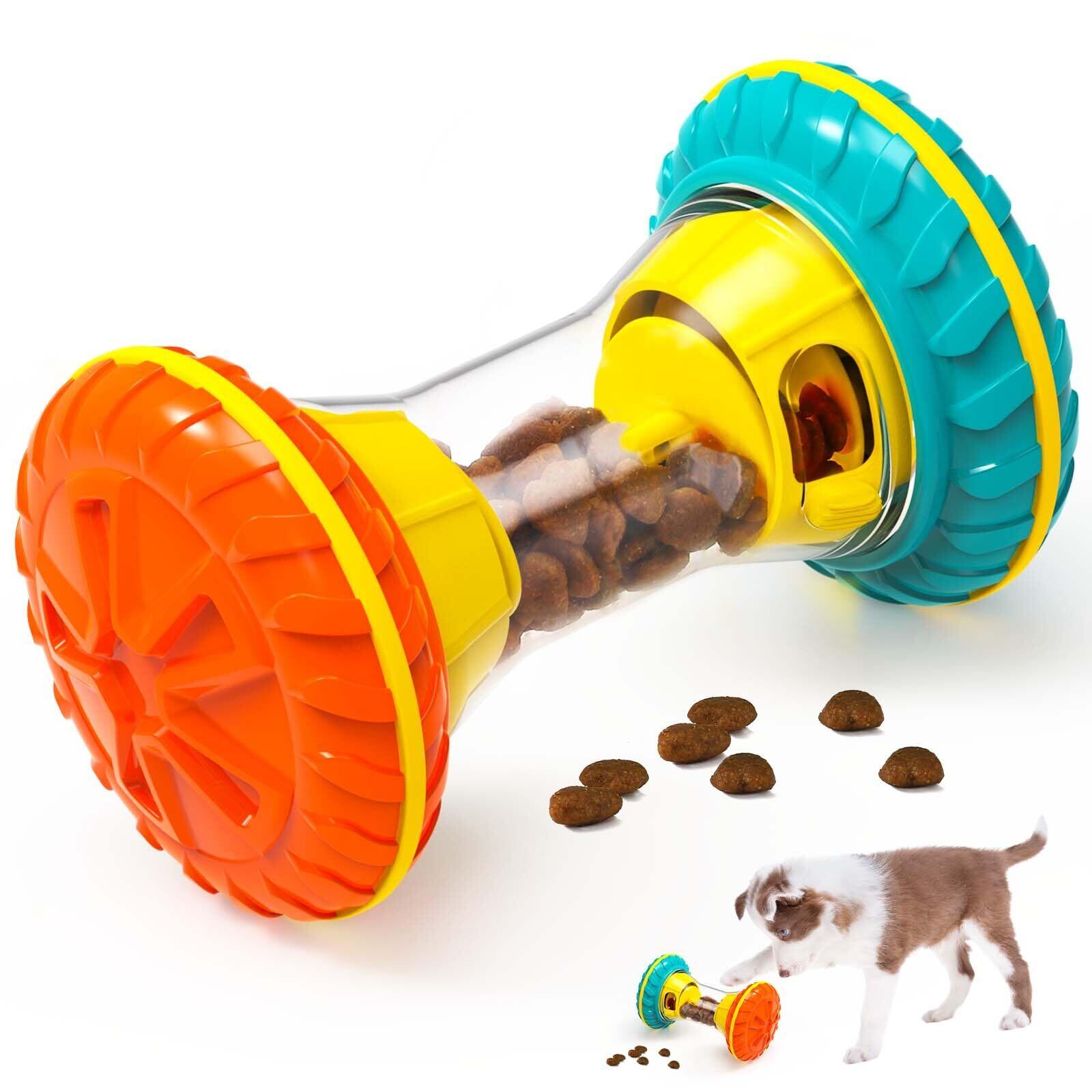 MateeyLife 犬用知育おもちゃ 2in1 頑丈なおやつ自販機＆早食い防止