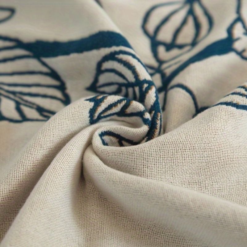 タオルケット 花柄 ボタニカル柄 おしゃれ かわいい インテリア 北欧