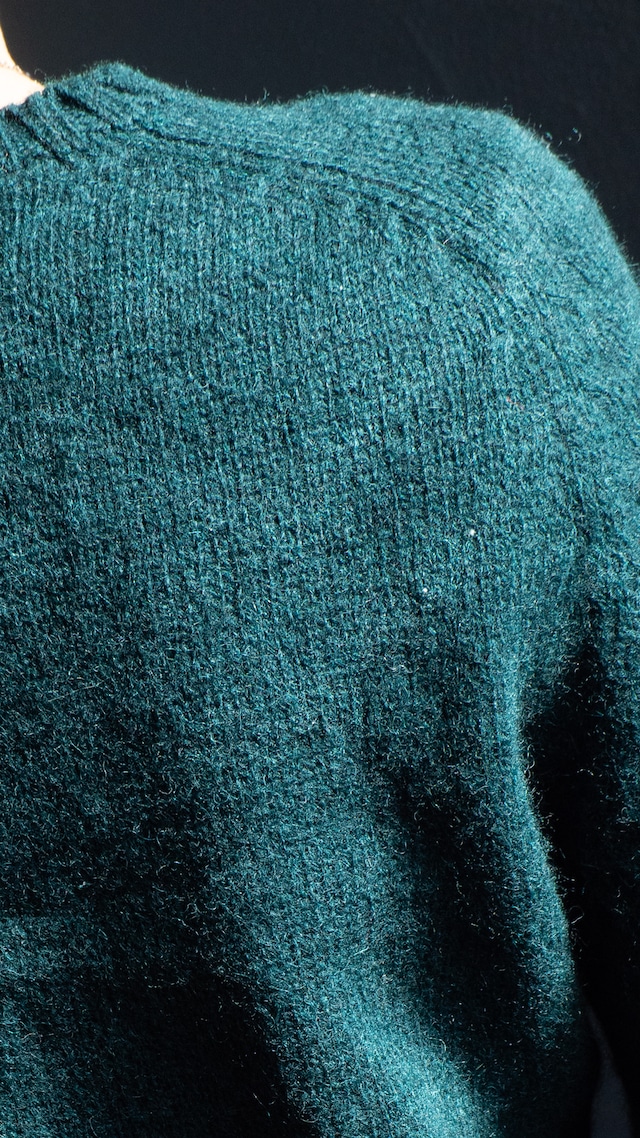 "Paul Stuart" used Wool saddle shoulder knit