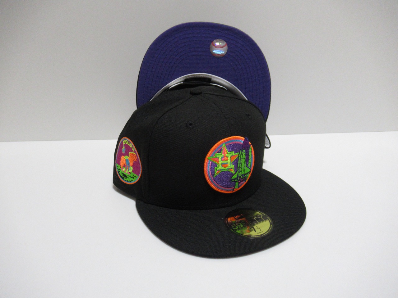 NEW ERA 59fifty Houston Astros 　ヒューストン・アストロズ　BLACK