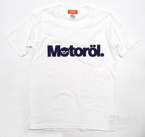 2takt T-shirt/Motoröl/White