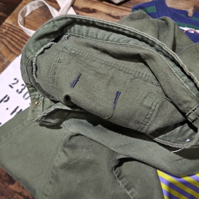 1970s UNKNOWN US ARMY Style Utility Pants / Baker 70年代 米軍
