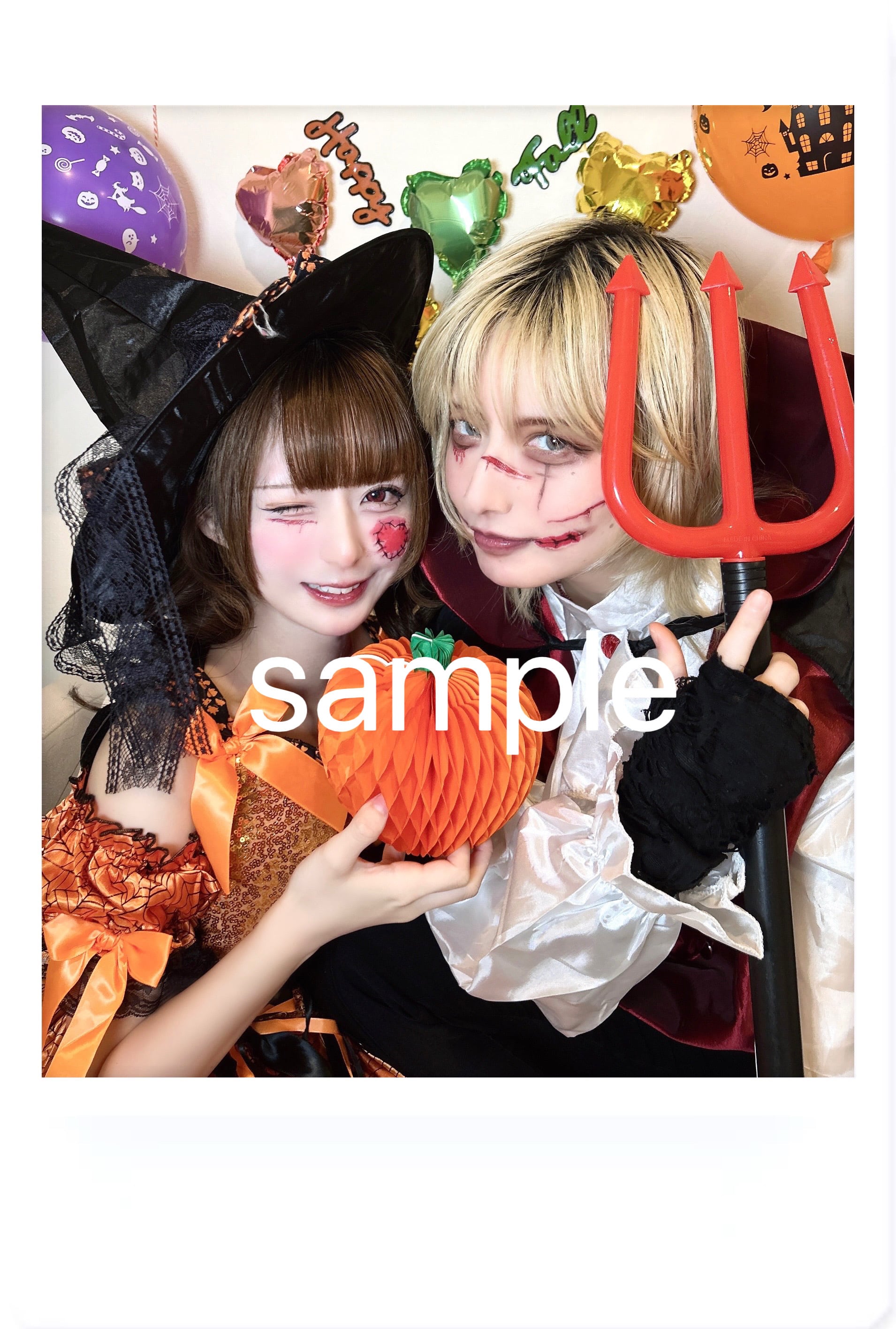 一周回って王道なハロウィンランダムチェキ | 東京メルヘン倶楽部