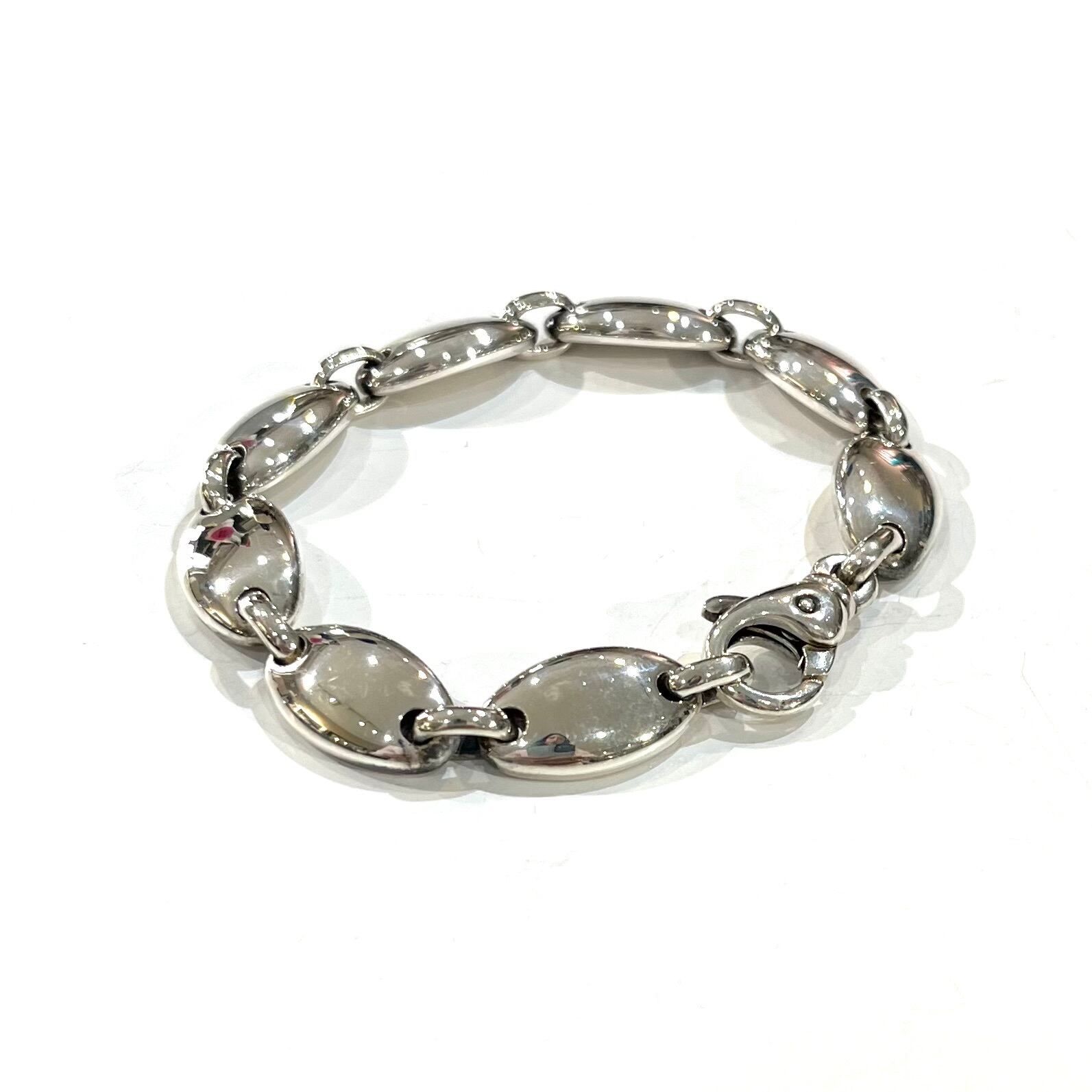 TIFFANY&CO. 】2368 ぷっくりペブルリンク オーバルリンク