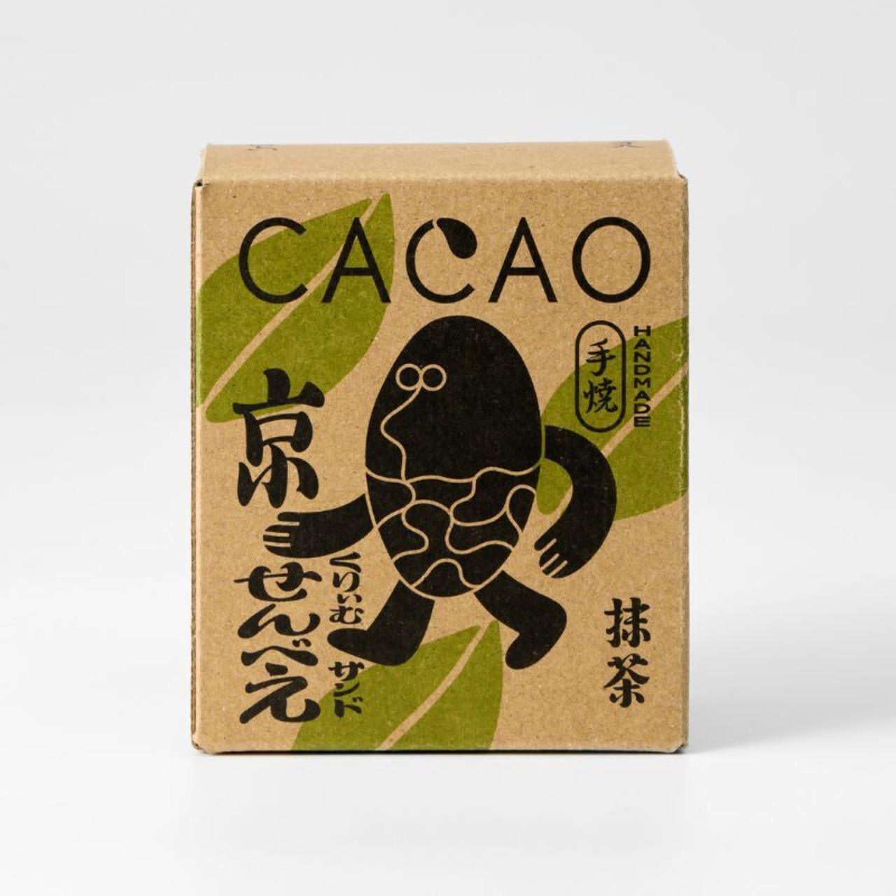 カカオ京せんべえくりぃむサンド抹茶・画像2