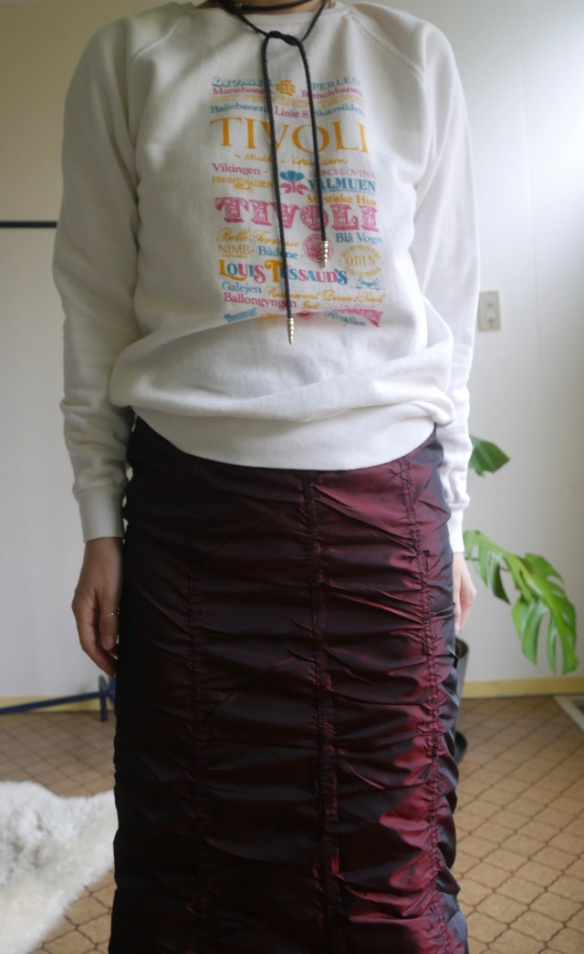 80s-90s TIVOLI Graphic Raglan Sweatshirt