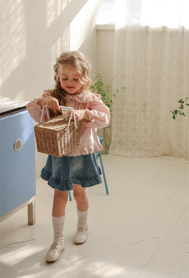 ※お洋服と同梱限定※【1/31〆予約】<flo>  Cindy knee socks