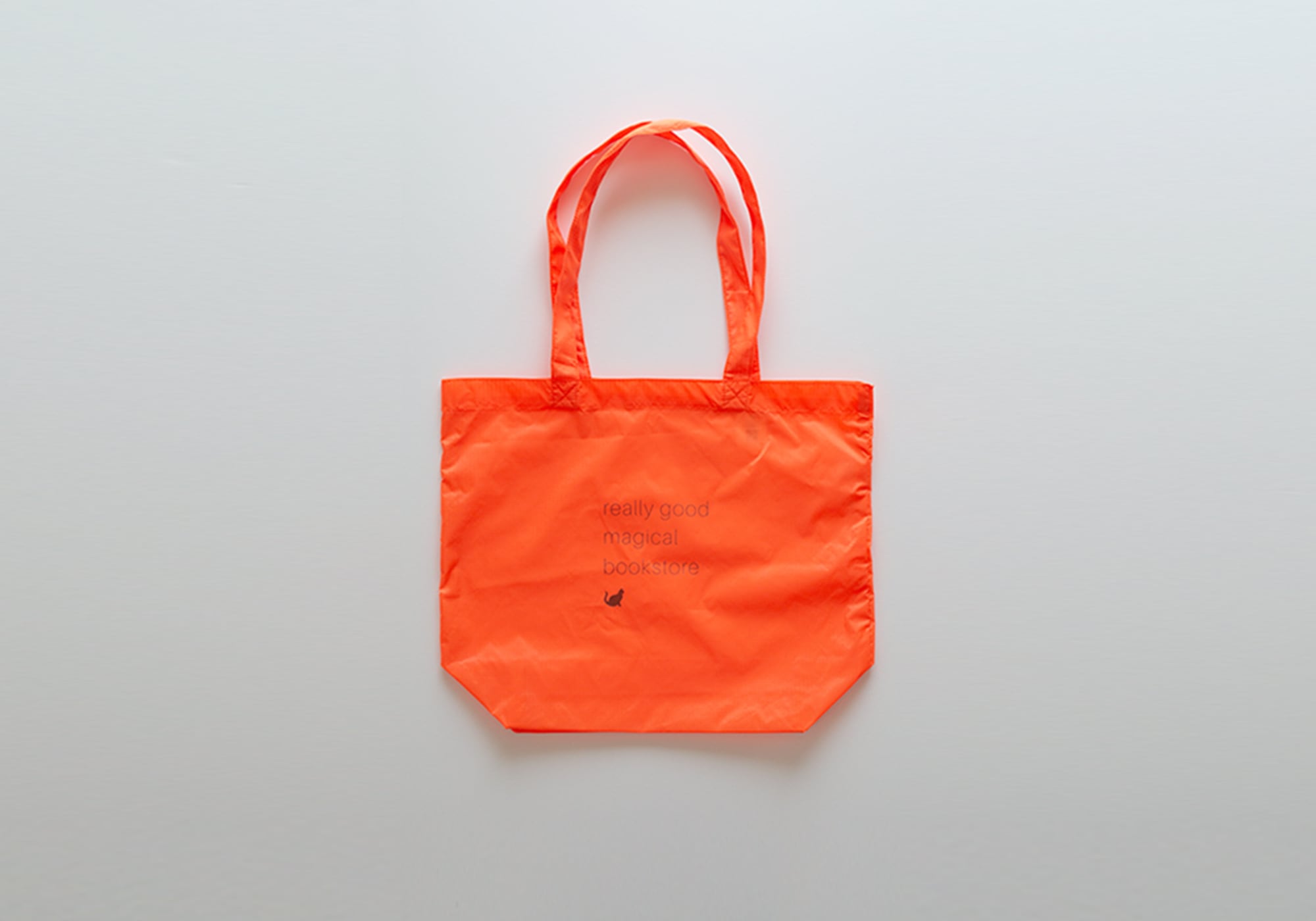 風とリップ トートバッグ オレンジ 【新品未開封品】 リップストップ トートバッグ（オレンジ） | Gaspard｜書店ガスパール