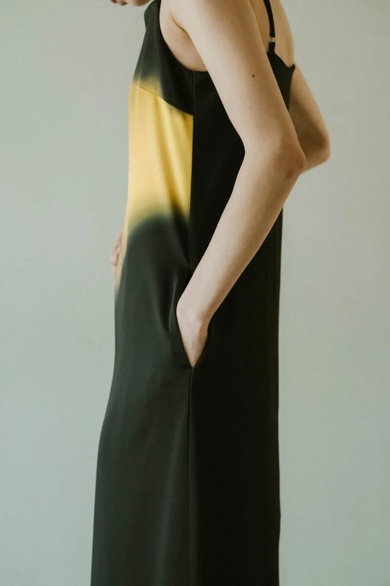 KnuthMarf(クヌースマーフ) flower print satin dress | サウス