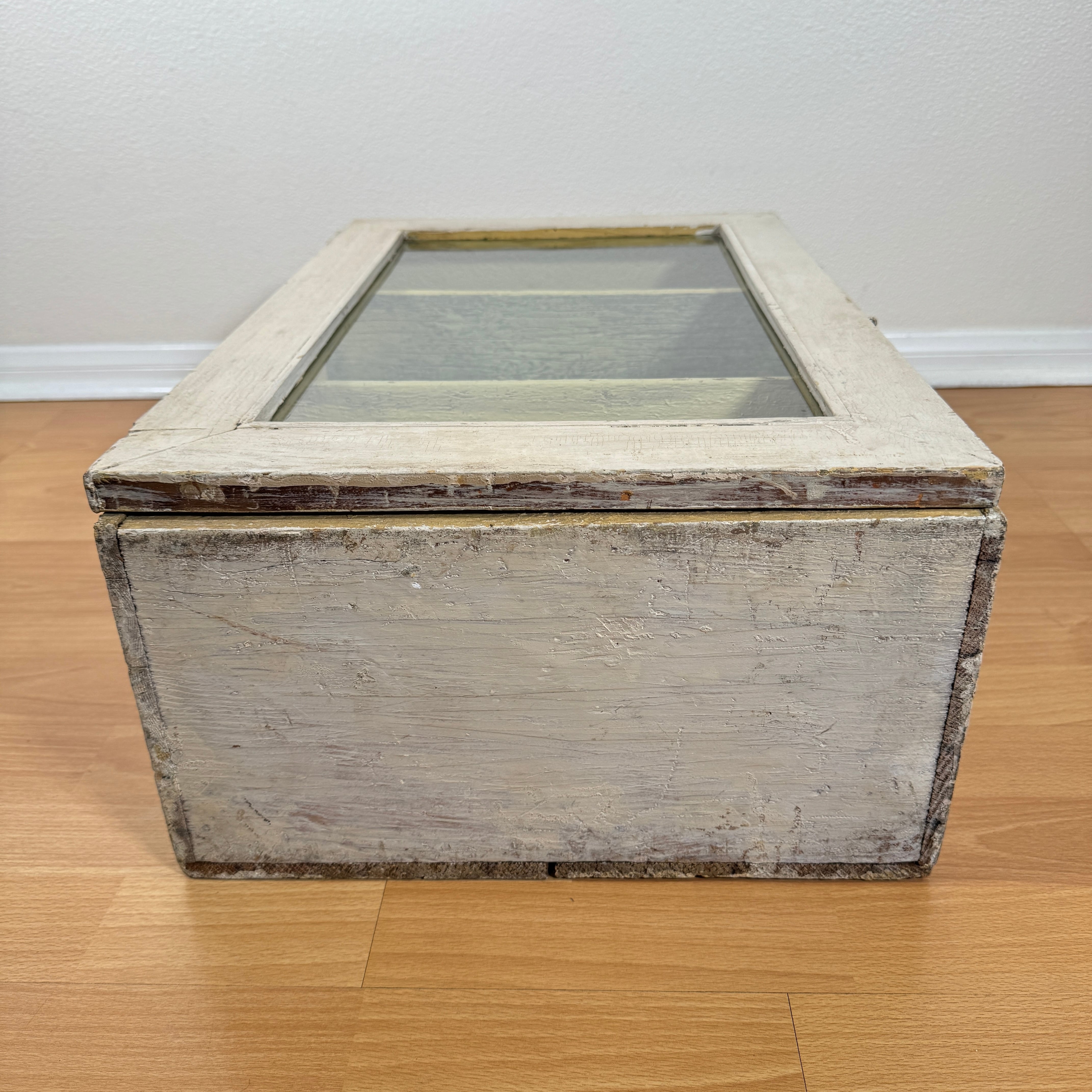 1319 ビンテージ 木製 ディスプレイ キャビネット | VINTAGE RUSH