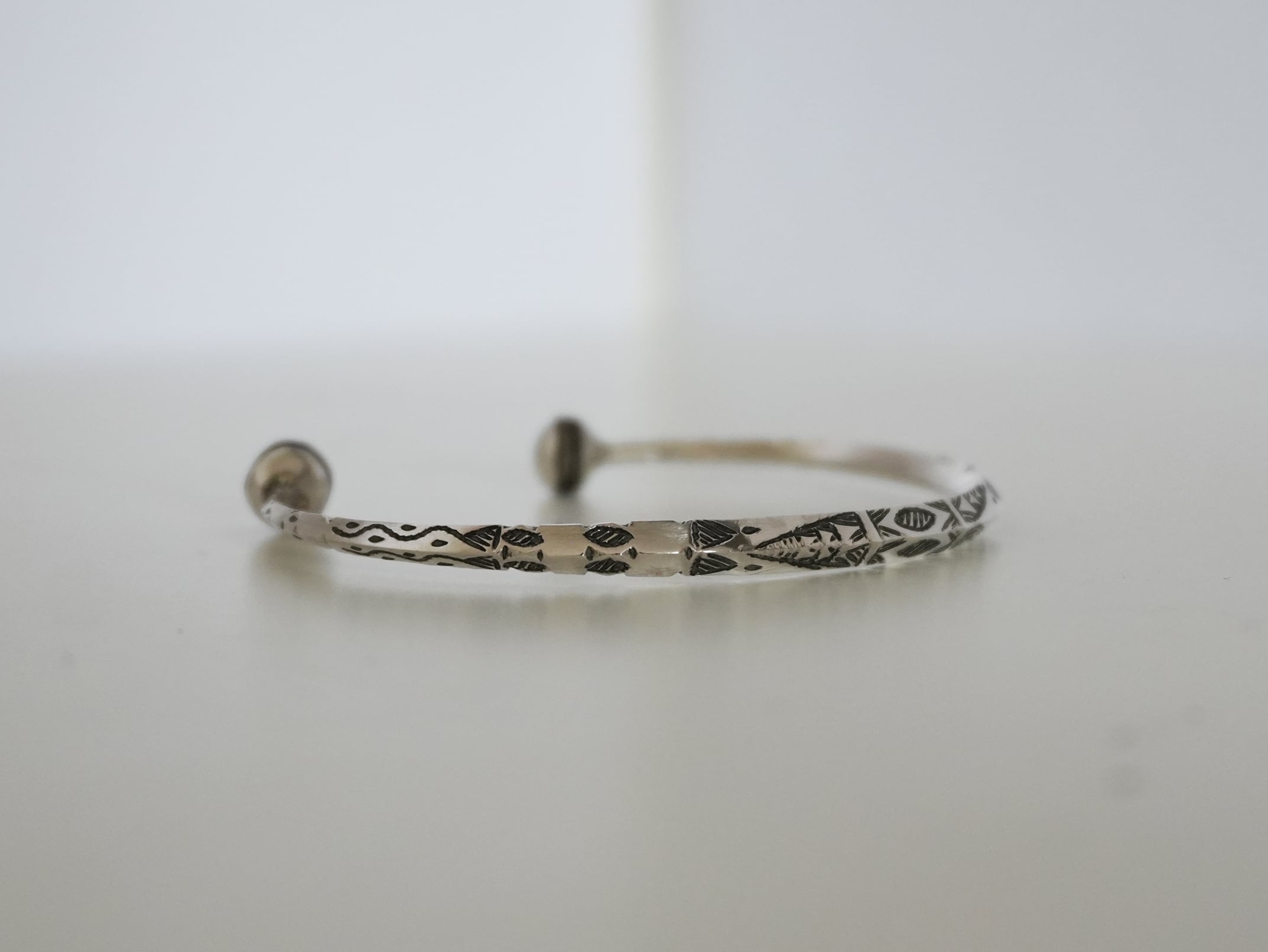 マリ トゥアレグ族 シルバー バングル | wouet