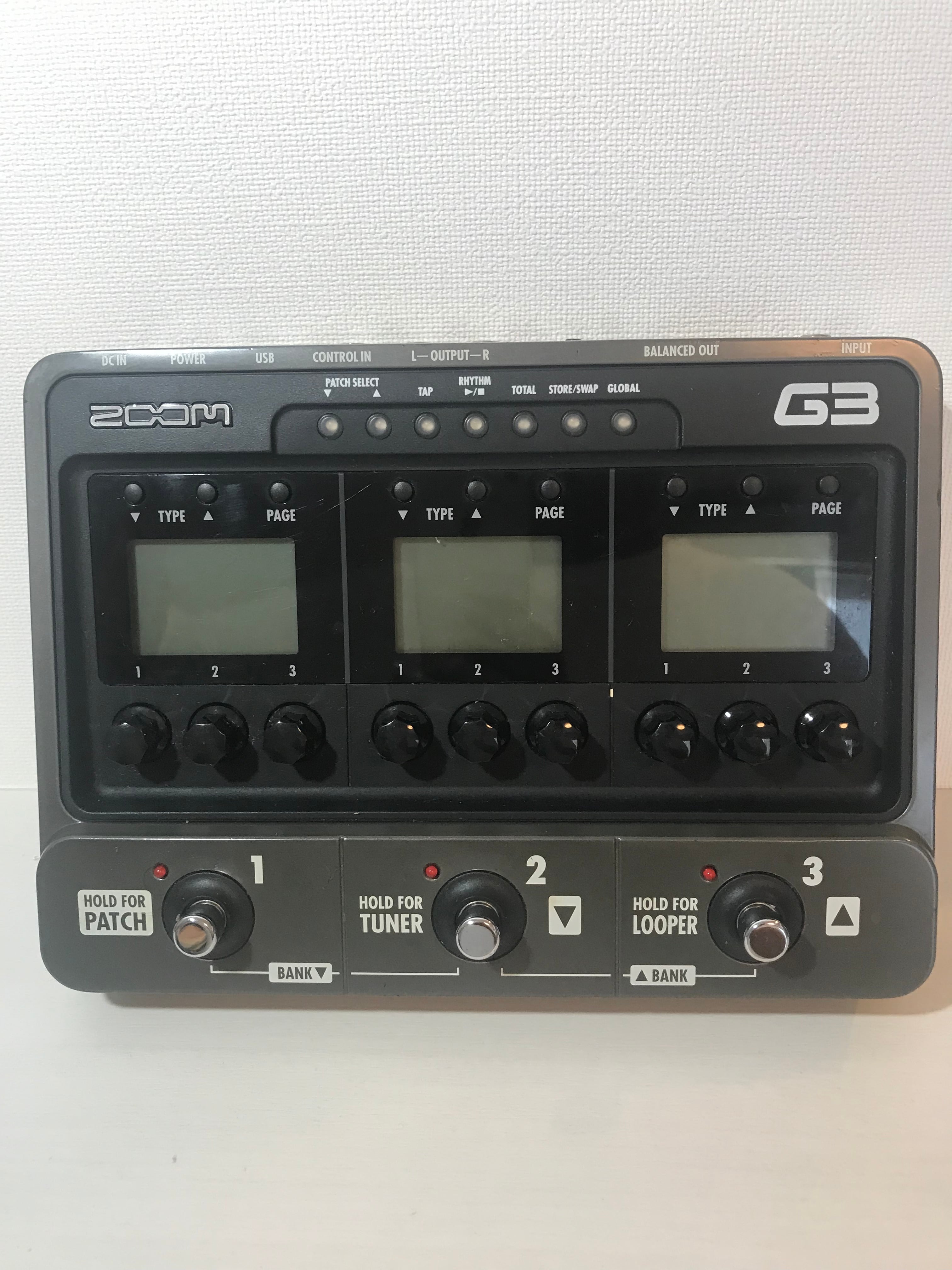 マルチエフェクタ】ZOOM G3【USED】 | mksounds3510