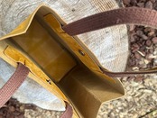 【NEW】牛革の紙袋のような革袋・小さめ