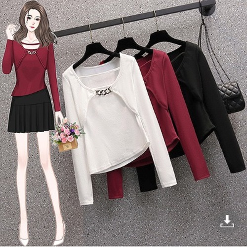 【大きいサイズL-4XL】ファッション/人気トップス♪ホワイト/アカ/ブラック3色展開◆sbotv-856817