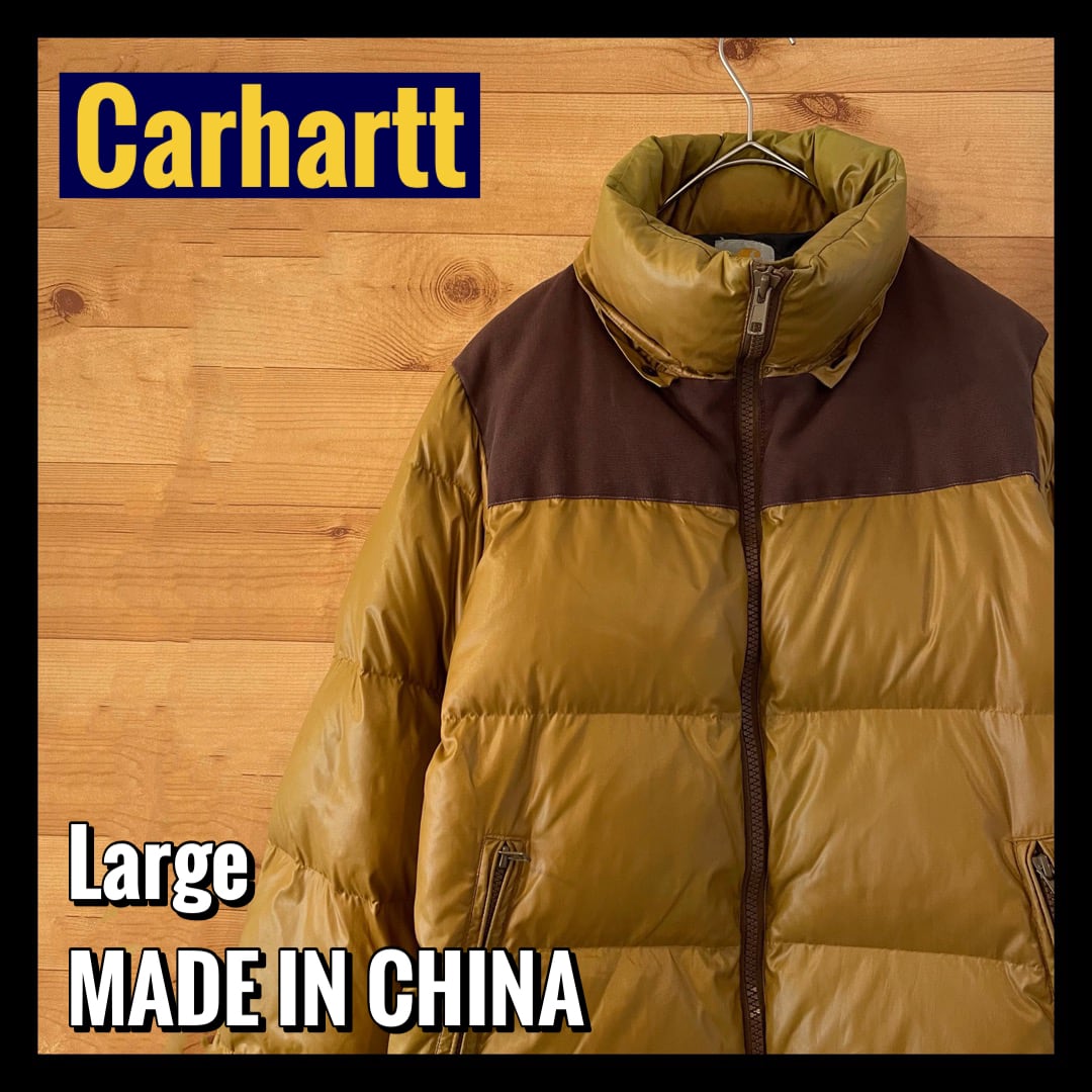 Carhartt カーハート ダックジャケット ロゴ ブラック