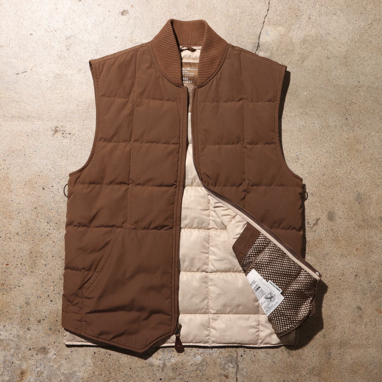 極美品 S Downlight Canadian Vest グースダウンベスト Eddie Bauer  