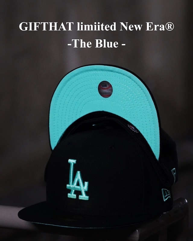 【gifthat別注】NEW ERA 59FIFTY/5950 ロサンゼルス・ドジャース -The Blue -