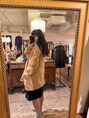HELENA VERA ベージュ ナイロン ジャケット