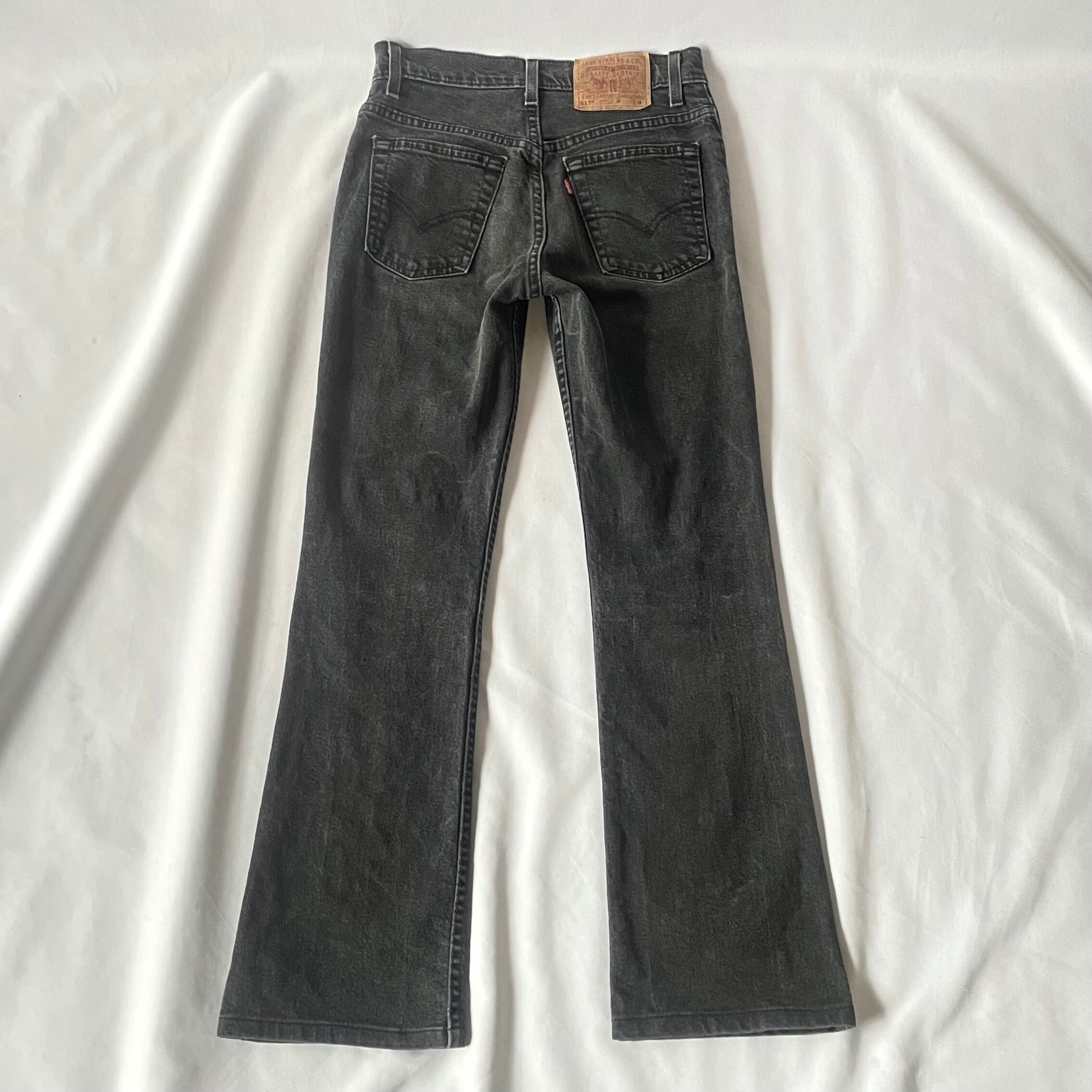 Made in USA Levi's 517 black denim pants アメリカ製リーバイス先