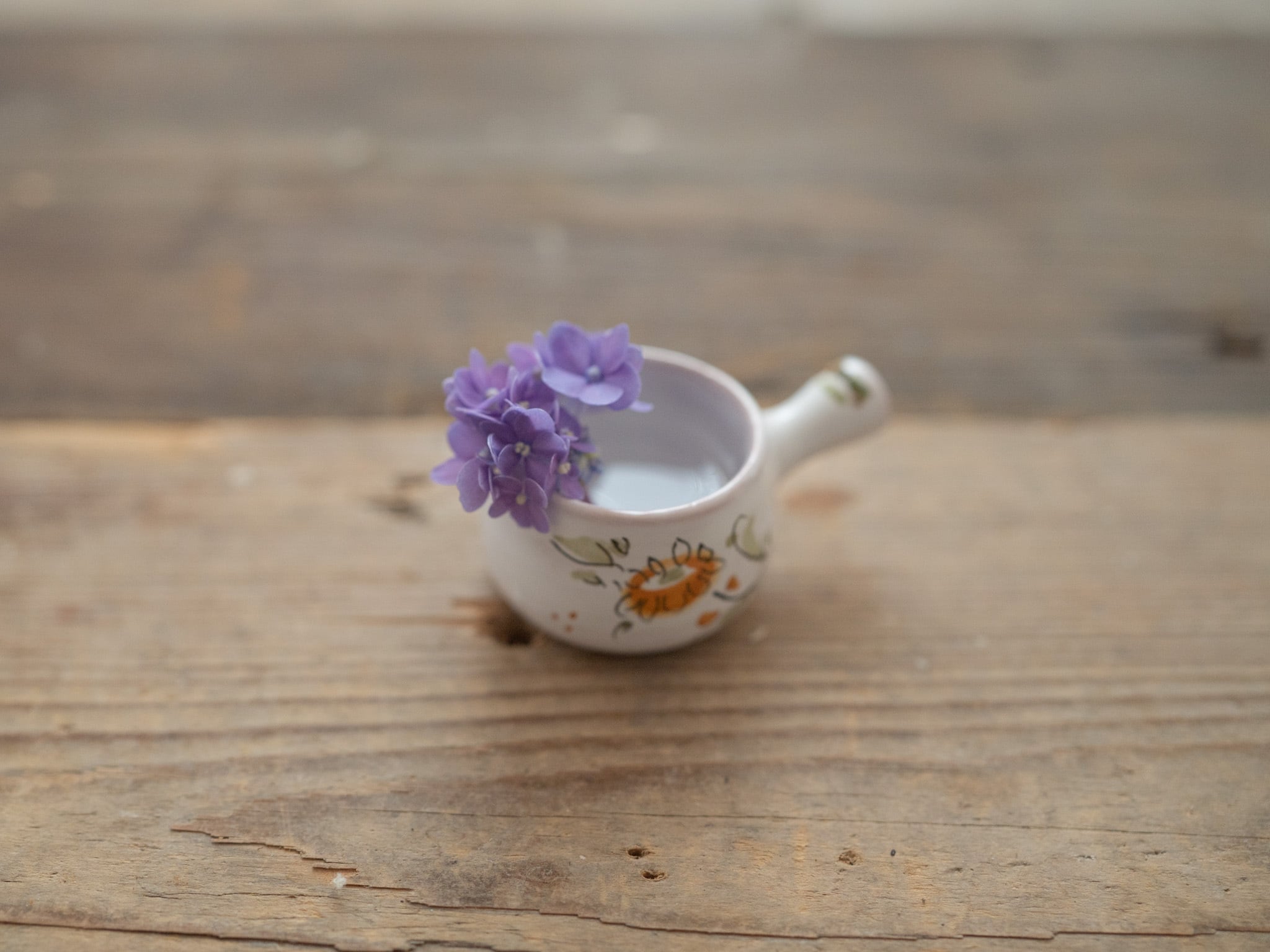 陶器の小さなクリーマー フランスアンティーク