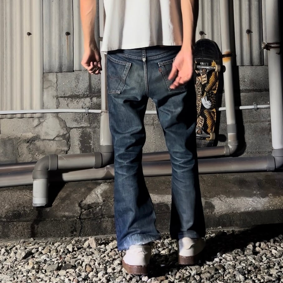 90s “Levi's517”BIG E復刻 made in usa W30L32 バレンシア工場製