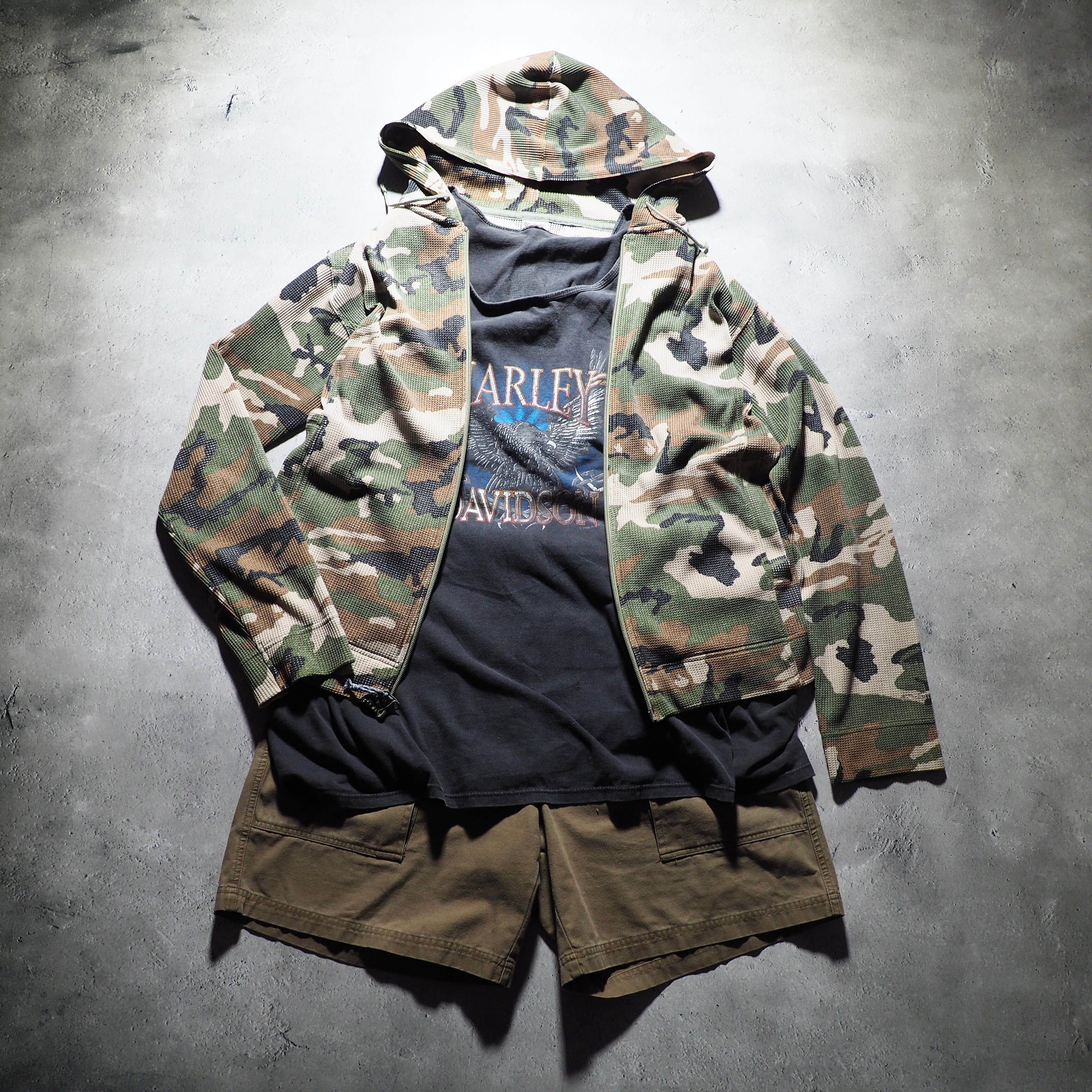 ” Columbia Titanium ” camouflage pattern thermal full zip Parker