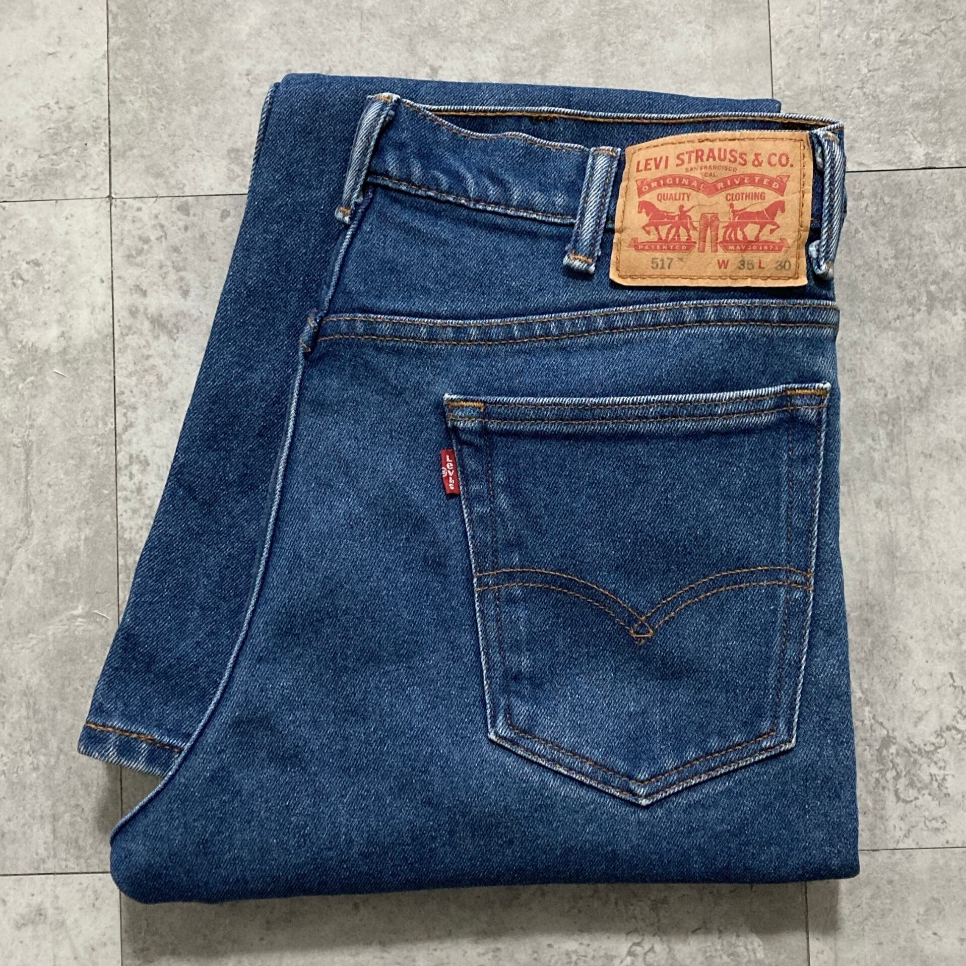 W35 L30】Levis 517 リーバイス 140周年 ジッパーフライ ブーツカット