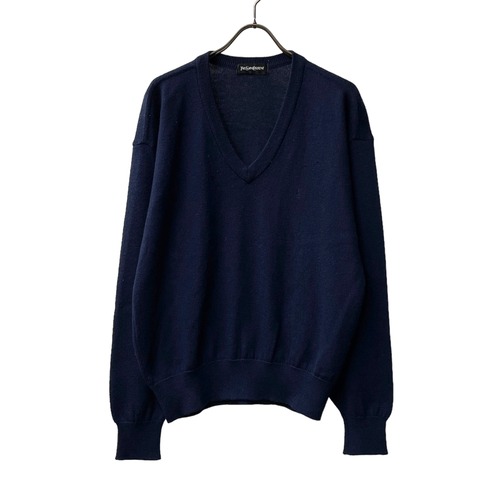 ysl knit yves saint laurent イブサンローランニット　ワンポイント　福助