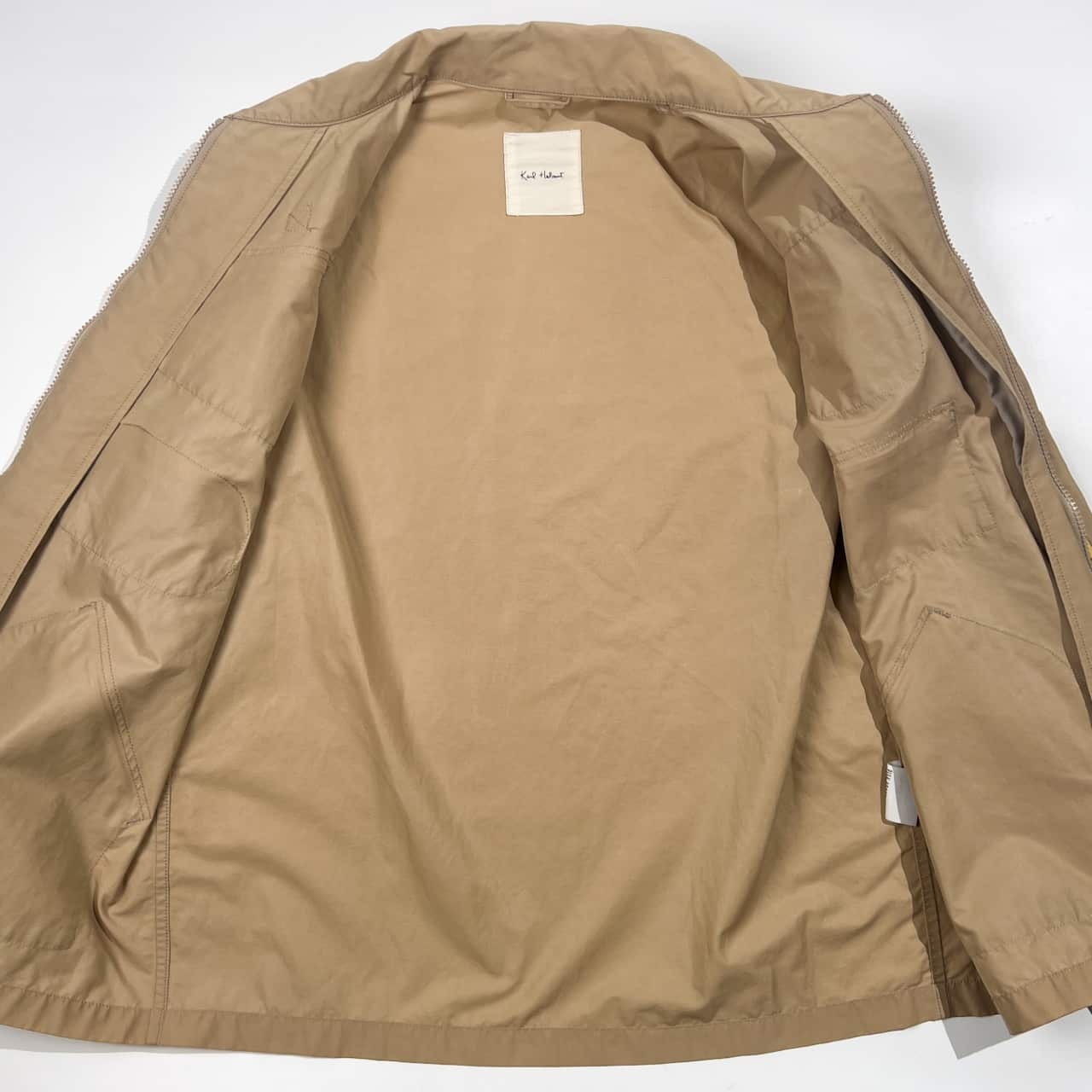 Karl Helmut カールヘルム ポケット ワッペン ワークジャケット L/ベージュ系 メンズ ピンクハウス
