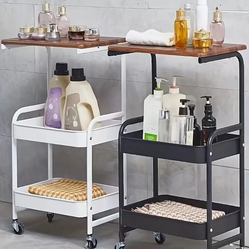 収納ラック シンプル 黒 白 バスルーム 寝室 床 整理整頓 スペース インテリア 生活用品 おしゃれ リビング オフィス バスルーム収納 寝室収納