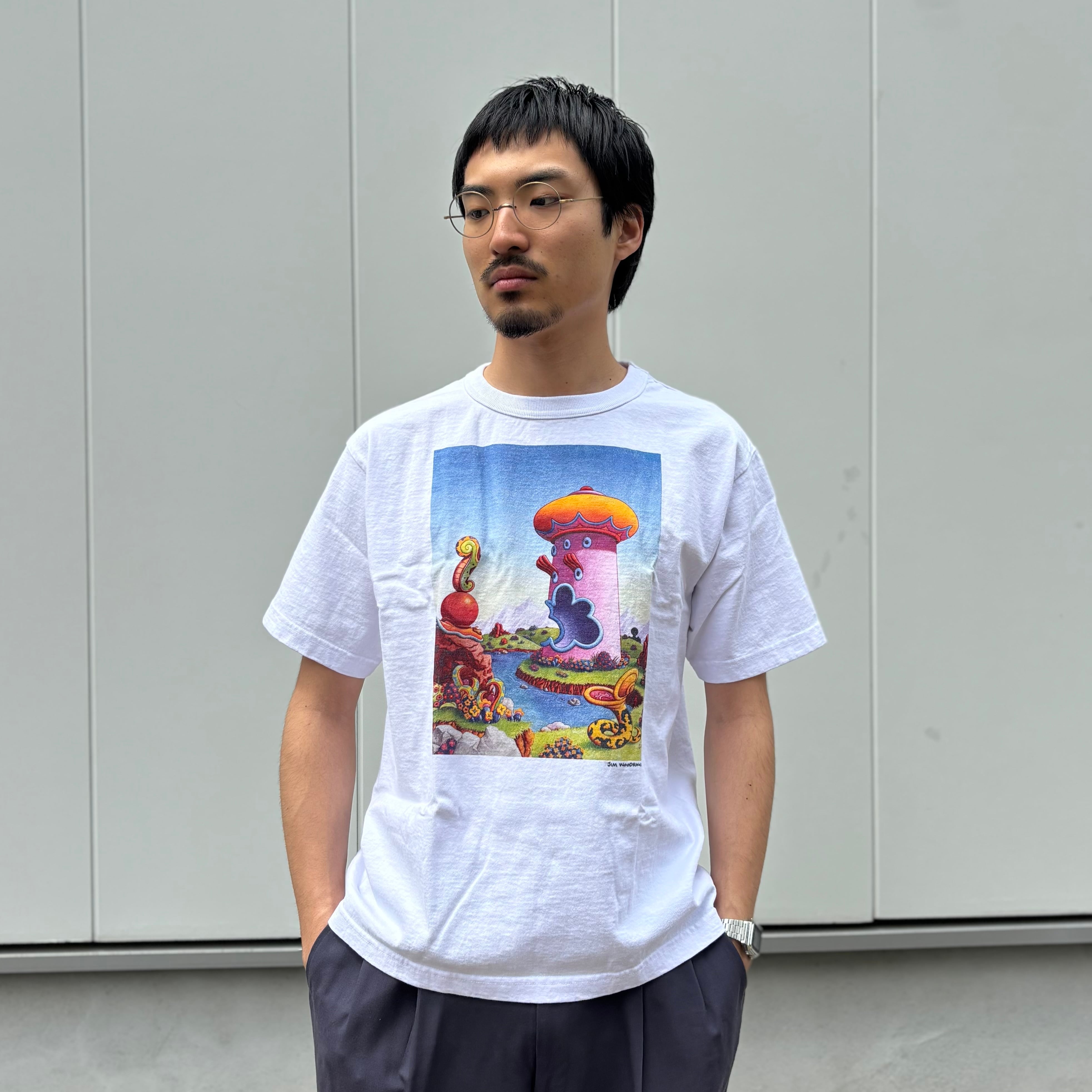 TOUGHER × JIM WOODRING BREA S/S TEE - Made in USA (ジム・ウッド