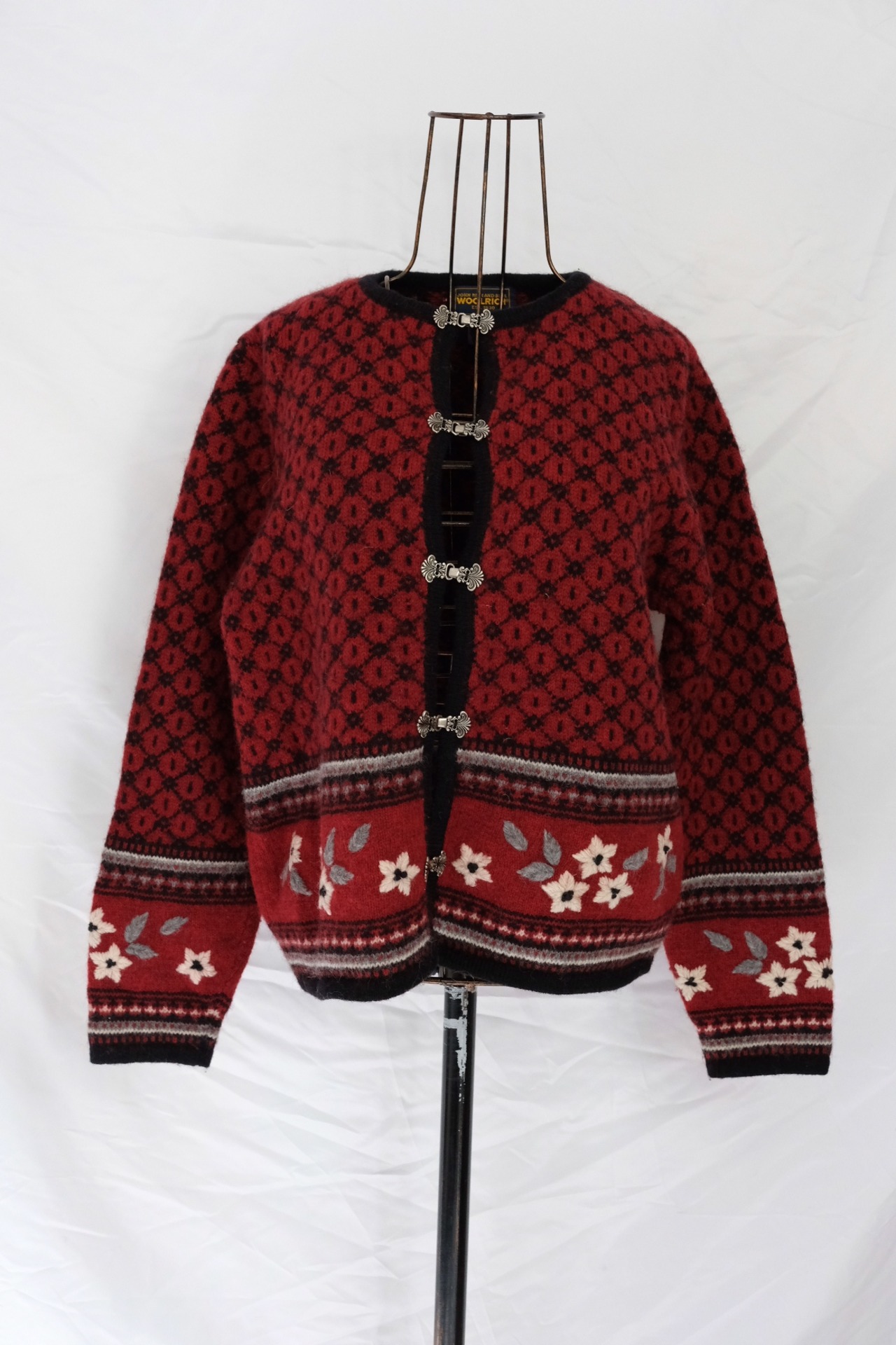 Tyrolean knit cardigan