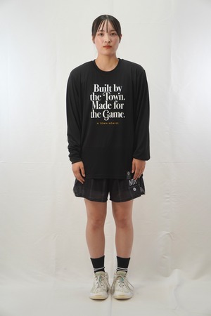 TOWN BUILT L/S TEE color Black