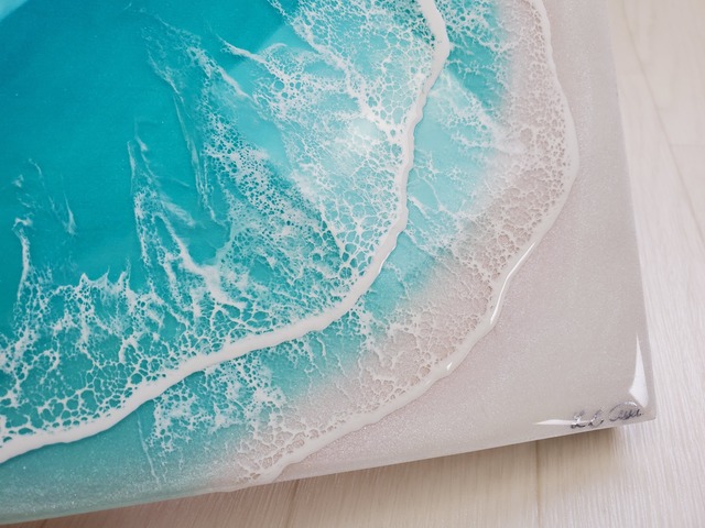 104.オーシャンレジンアート 2wave