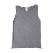 FABIANA FILIPPI ファビアナフィリッピ イタリア製 ノースリーブ コットンニット カットソー 46/L/グレー