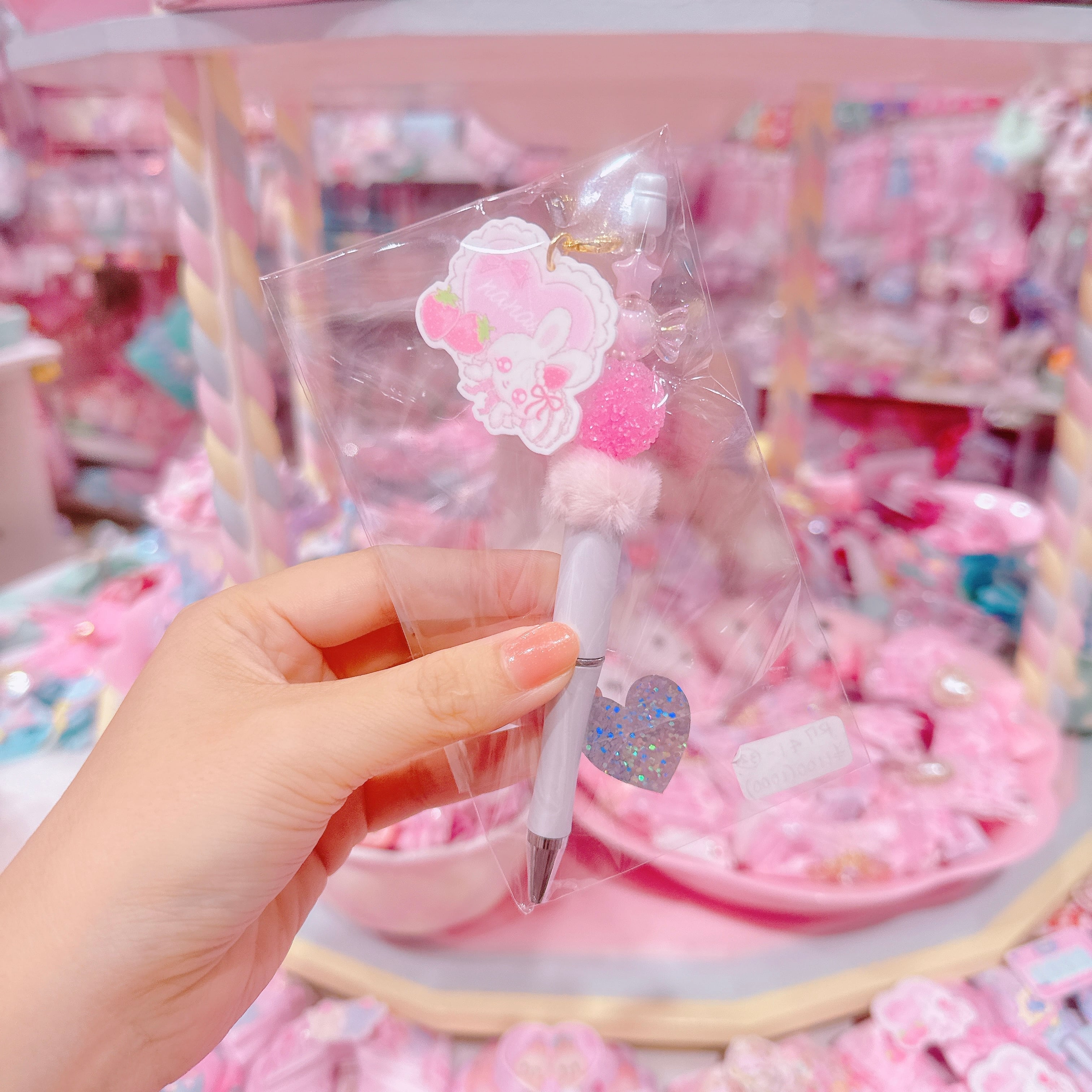 【R7】41-32チャーム付きカスタムボールペン