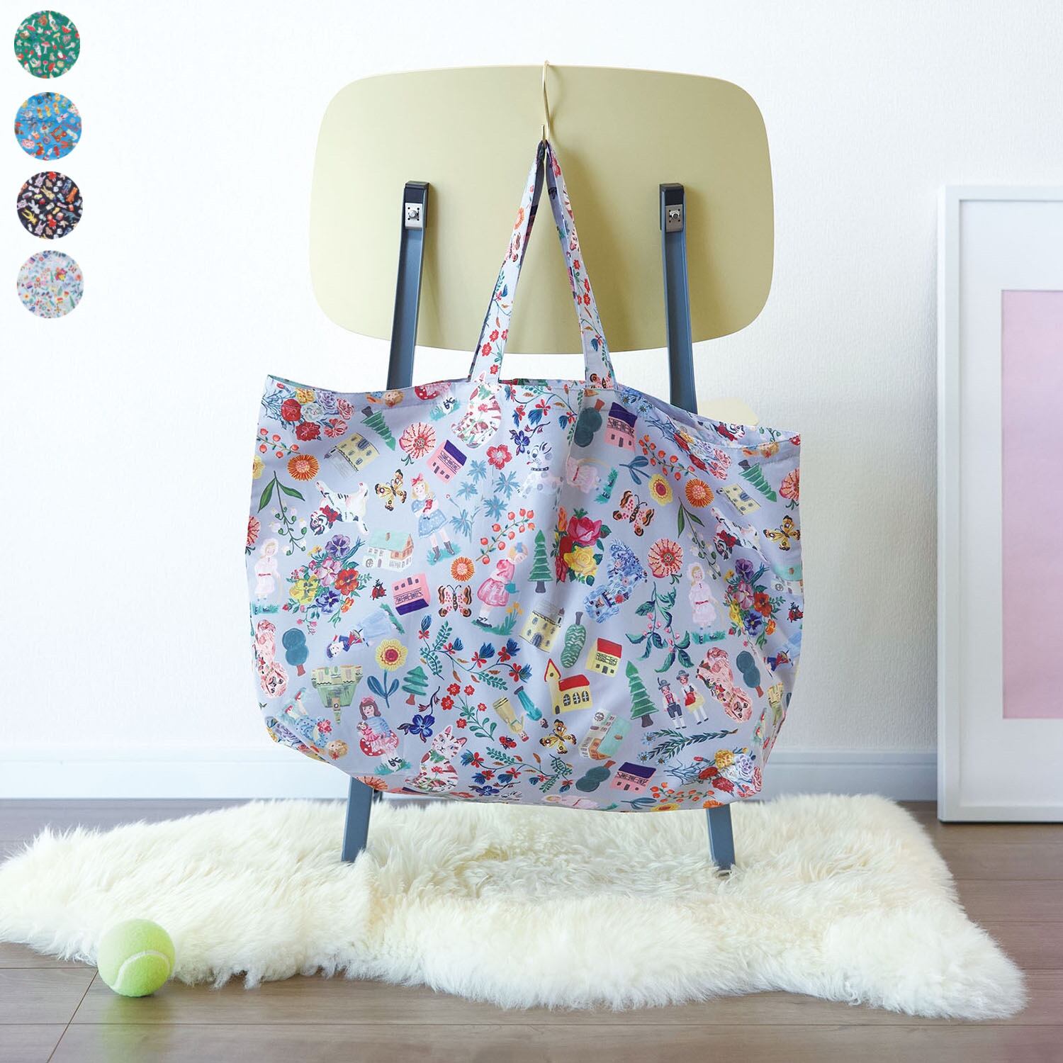 Nathalie Lete ポケッタブルバッグ | Zakka so-la