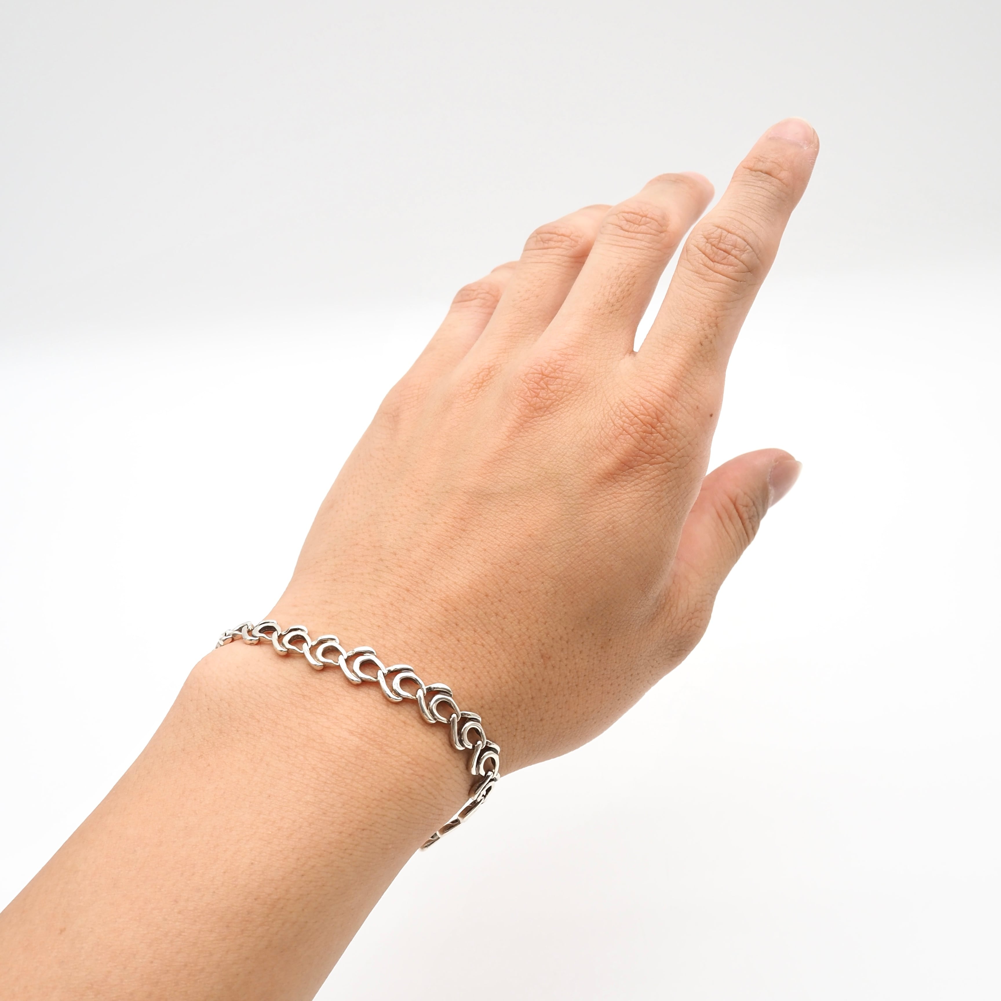 Tiffany&Co. ヴィンテージ デザインチェーン ブレスレット シルバー925