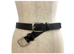 【予約販売】POOLDE プールデ / レザーベルト / Double Take Belt Narrow