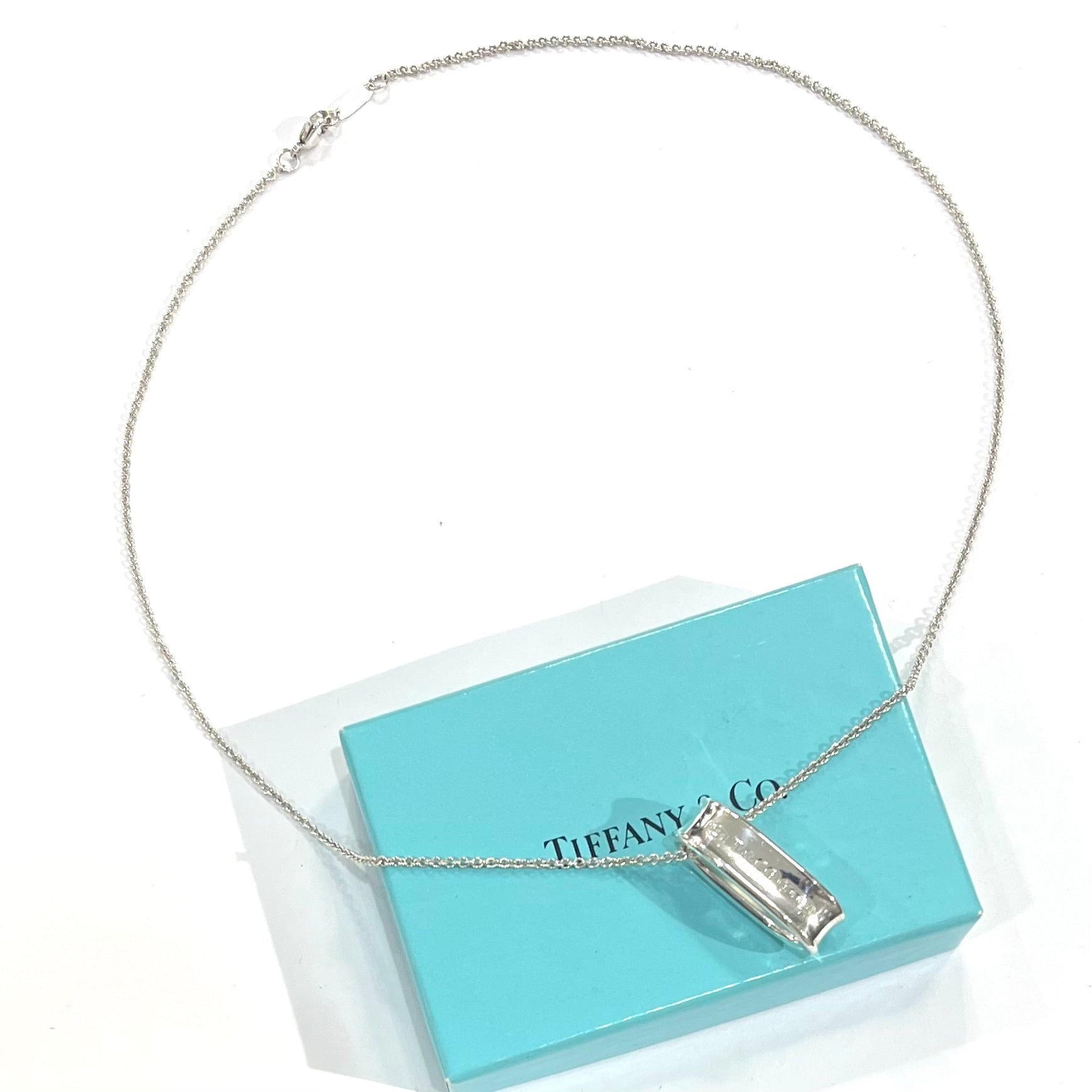 TIFFANY&Co. 希少 1837 ループクッション ネックレス Ag925 TIFFANY&Co