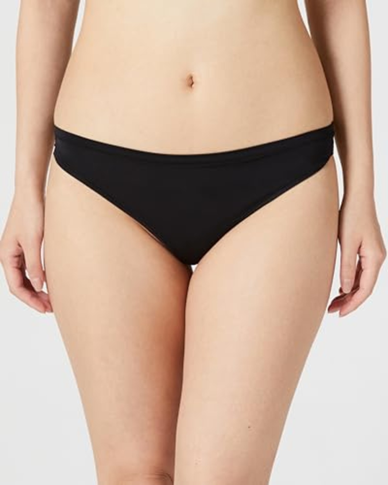 6枚組 ショーツ (Tバック/ノーマルレッグ) マイクロファイバー レディース ブラック/リッチヘーゼル S